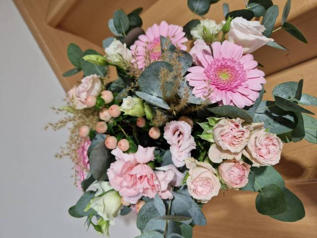 Bouquet rond Douceur