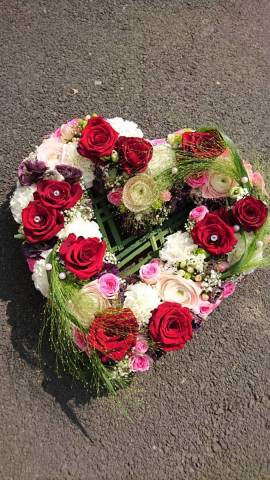 Coeur évidé Précieux souvenir