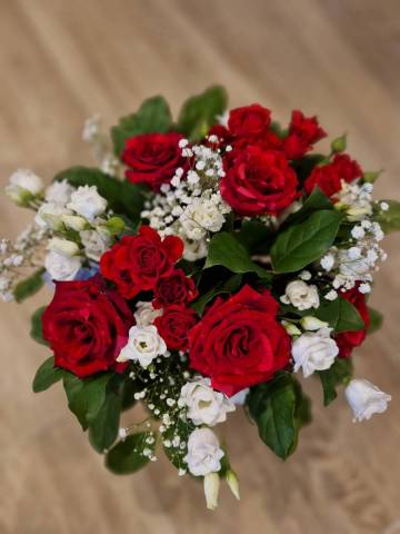 Bouquet rond D�claration 
