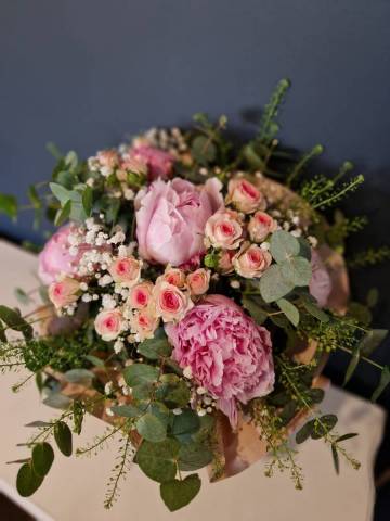 Bouquet rond Maman Jolie