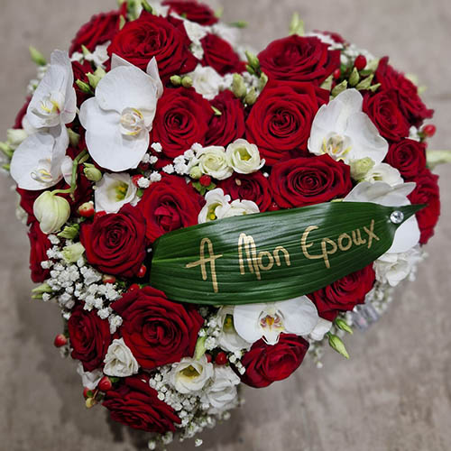 Compositions florales deuil